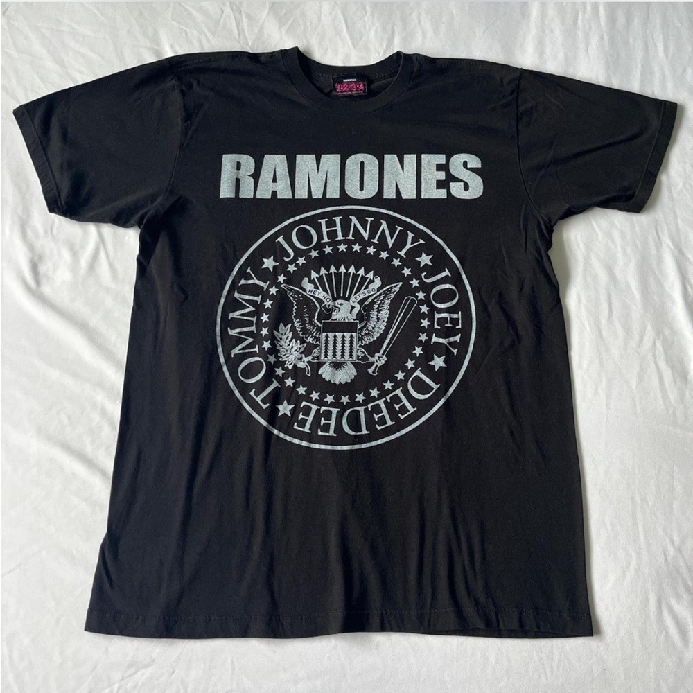 Ramones Black Short Sleeve Tee